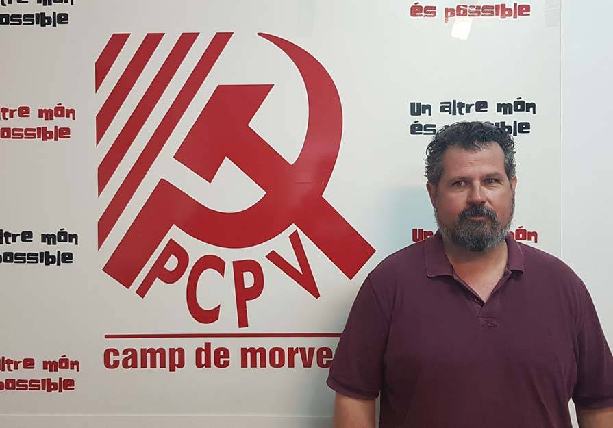 El nuevo Secretario Político del PCPV de Sagunto, Mario Vergés Rodríguez