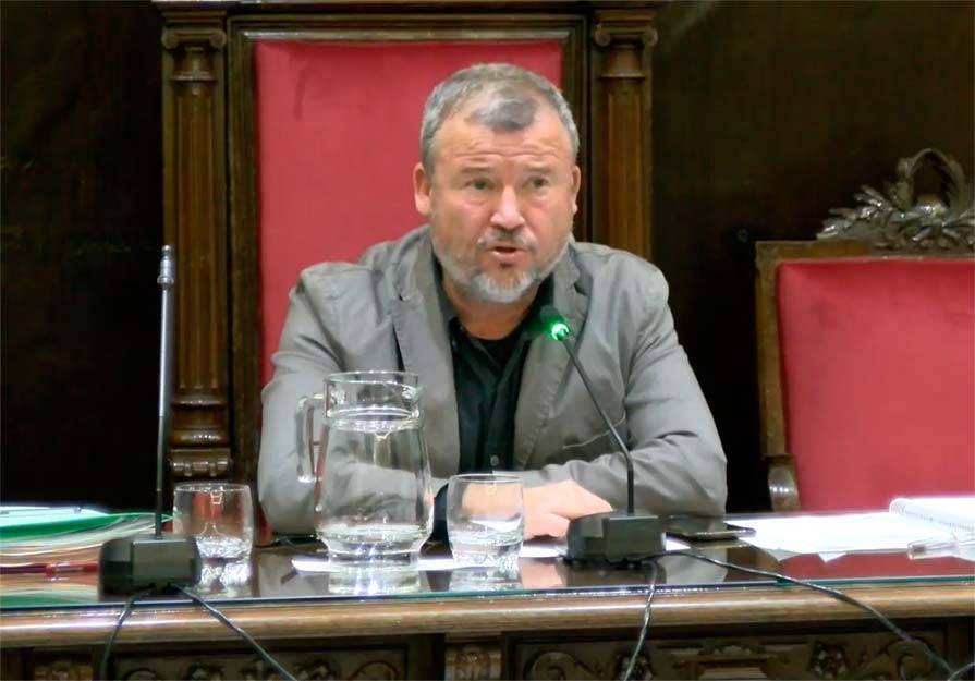 El candidato a la Alcaldía por Compromís, Francesc Fernández, actual alcalde de Sagunto