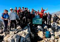 Los excursionistas de Alternatura ascienden al monte Ponotx