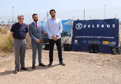 La empresa Zeleros ha presentado esta mañana en el puerto de Sagunto su proyecto SELF
