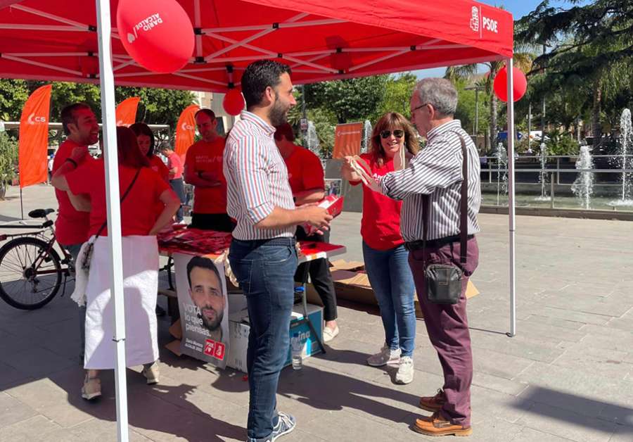 Los socialistas continúan dando a conocer a la ciudadanía su programa electoral y su candidatura