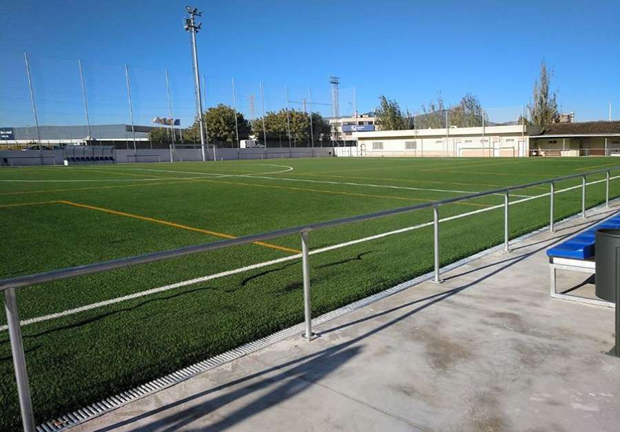 En 2018 finalizaron las obras de la primera fase de remodelación de este campo de fútbol (Foto de archivo)