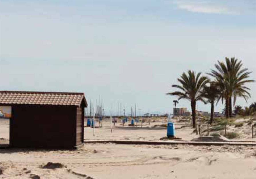 Los vecinos y visitantes podrán volver a disfrutar de la playa Racó del Mar de Canet d’en Berenguer