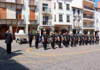Imagen de archivo de la última celebración del día del patrón de la Policía Local de Sagunto