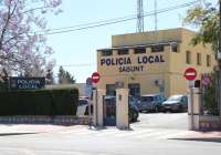 El edificio de la Policía Local de Sagunto sigue a la espera de poder ser reformado