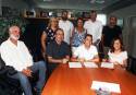El pacto de gobierno se ha firmado en el despacho de Alcaldía de Canet