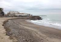 El deterioro de las playas de Sagunto, tanto al norte como al sur del puerto marítimo es muy notable