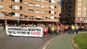 Los trabajadores de Galmed se manifiestan hoy frente al Consulado Alemán