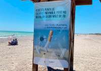 La SAG pone en marcha una campaña de concienciación ciudadana en las playas del Puerto y Almardà