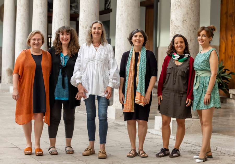 Integrantes de la Unitat d’Igualtat de la Universitat de València