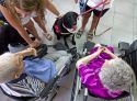 Tango, el perro de Cruz Roja que regala vida y ayuda a mayores y niños a relacionarse con los demás