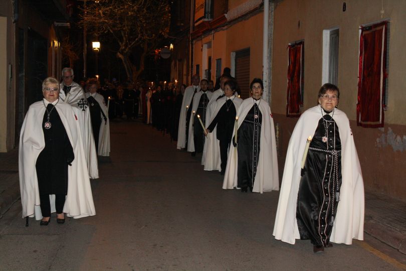 Imagen de archivo de la procesión del Silencio del pasado año 2016