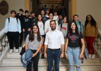 Estudiantes del IES Clot del Moro visitan el Ayuntamiento de Sagunto