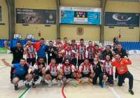 Los rojiblancos celebraron la victoria ante el EÓN Horneo Alicante