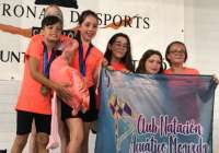 Cuatro medallas para el Acuático Morvedre en el Campeonato Autonómico de natación artística