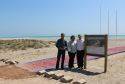 El Ayuntamiento de Sagunto instala nuevos carteles para señalizar las playas del municipio 