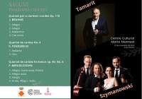 Miguel Ángel Tamarit y Karol Szymanowski Quartet ofrecen un concierto de música clásica en Sagunto