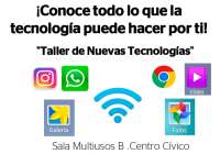 El Centro Cívico de Puerto de Sagunto acogerá un taller de nuevas tecnologías para personas mayores