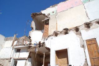 El Ayuntamiento de Sagunto actuará de forma inmediata en tres inmuebles del casco histórico con riesgo de ruina
