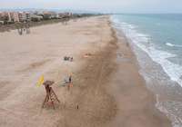 Los trabajos de parcelación de la playa se han iniciado esta misma semana
