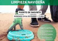 El Ayuntamiento de Sagunto organiza una jornada navideña de limpieza de playas