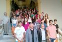 Los alumnos con premios extraordinarios de rendimiento académico son recibidos en el Ayuntamiento de Sagunto