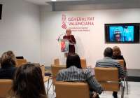La consellera de Sanidad, Ana Barceló, presentó ayer la campaña de vacunación antigripal
