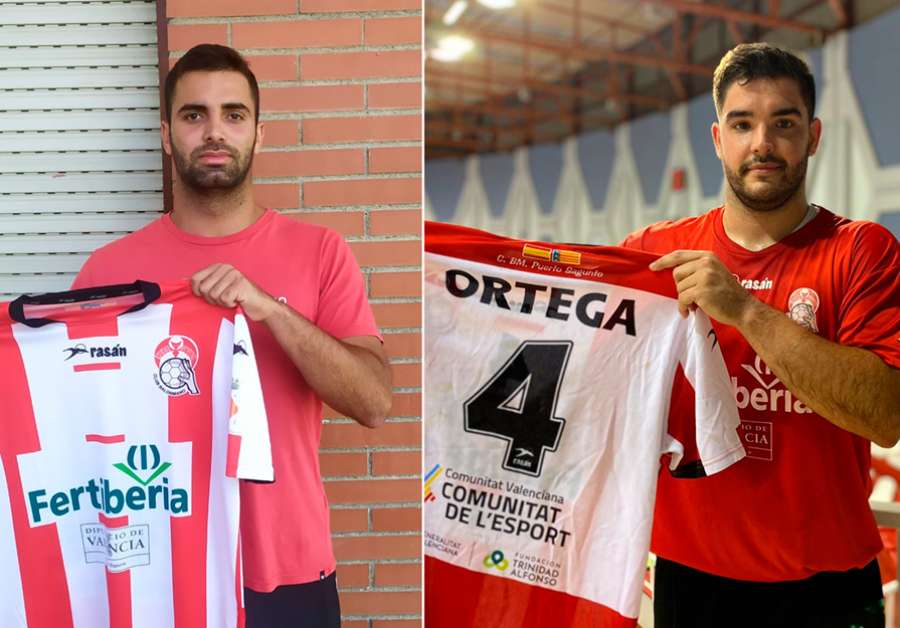 Los centrales Pau Ferré y Álex Ortega competirán esta temporada en el club rojiblanco