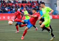 El Atlético Saguntino sigue adelante en la Copa del Rey tras vencer 1-0 al SD Amorebieta