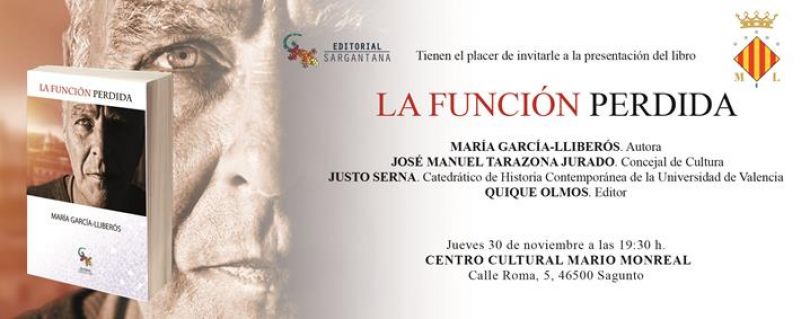 El libro «La función perdida» se presentará este jueves en el Centro Cultural Mario Monreal