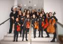 Integrantes de la Jove Orquestra Lira Saguntina