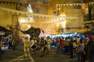 El mercado medieval de Sagunto abre sus puertas mañana viernes
