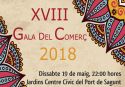 Los Jardines del Centro Cívico de Puerto de Sagunto acogerán la XVIII Gala del Comercio