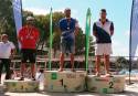 El palista de Gilet, Jorge Cortijo, subió al segundo escalón del podio del Campeonato de España de kayak de mar