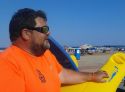 Ximo Martínez, Protección Civil: «Intentamos que cuando los usuarios llegan a las playas de Puerto y Almardà se olviden de todo y disfruten al máximo»