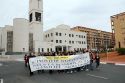 Una de las protestas ya realizadas reclamando la construcción de este instituto en Puerto de Sagunto