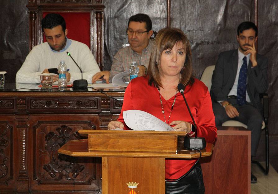 La concejala de Promoción Económica, María José Carrera, en foto de archivo