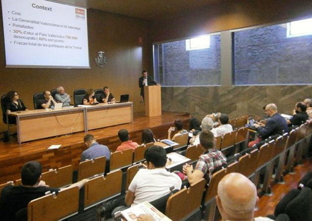 El Consell Nacional del Bloc Nacionalista Valencià da su «apoyo total» a los trabajadores de Galmed 