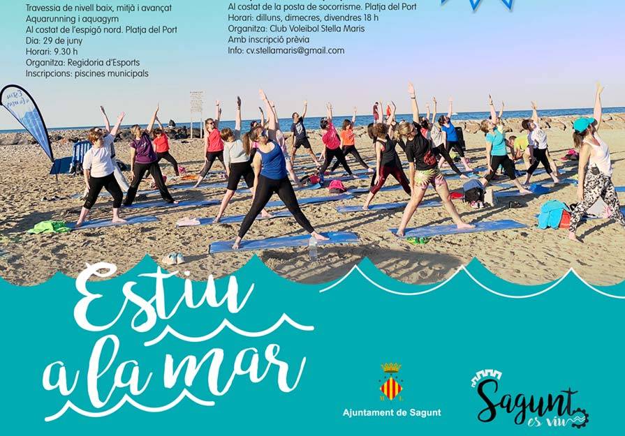 Comienza la nueva programación de actividades deportivas y culturales ‘Estiu a la mar’ de Sagunto