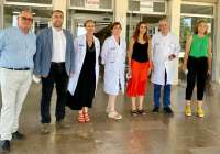 Las representantes autonómicas visitaron el Hospital de Sagunto la pasada semana