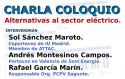El PCPV organiza una charla sobre alternativas al sector eléctrico en Puerto de Sagunto