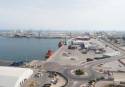 Instalaciones portuarias del puerto marítimo de Sagunto (Foto: Drones Morvedre)