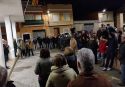Ayer se celebró una concentración en el Ayuntamiento de Faura de apoyo al sector citrícola valenciano