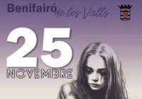 Benifairó inicia las actividades con motivo del Día Internacional Contra la Violencia hacia las Mujeres