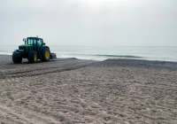 Comienza la actuación para nivelar la línea de costa de las playas del norte de Sagunto