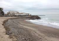 El estado de degradación de las playas del norte de Sagunto se ha agravado tras la intervención en Almenara