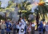 Los Moros y Cristianos de Sagunto inician su programa festivo 2023 con el pregón y el alardo