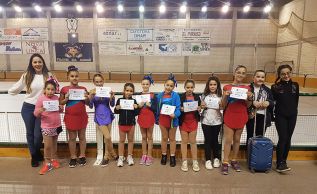 Gran éxito del patinaje artístico de Canet en la 3ª Prueba de Iniciación de la Federación Valenciana