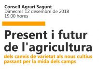 El Consell Agrari de Sagunto ofrecerá una charla sobre el presente y el futuro de la agricultura