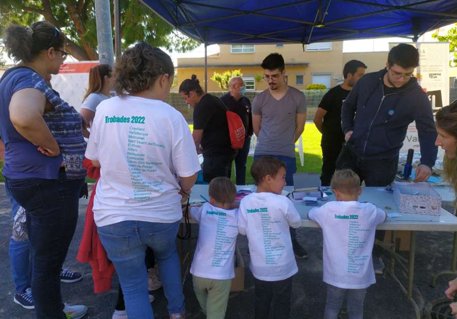 Uno de los eventos realizados en los que han participado jóvenes de Canet d&#039;en Berenguer
